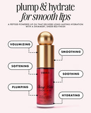 Aceites labiales de péptidos de lujo