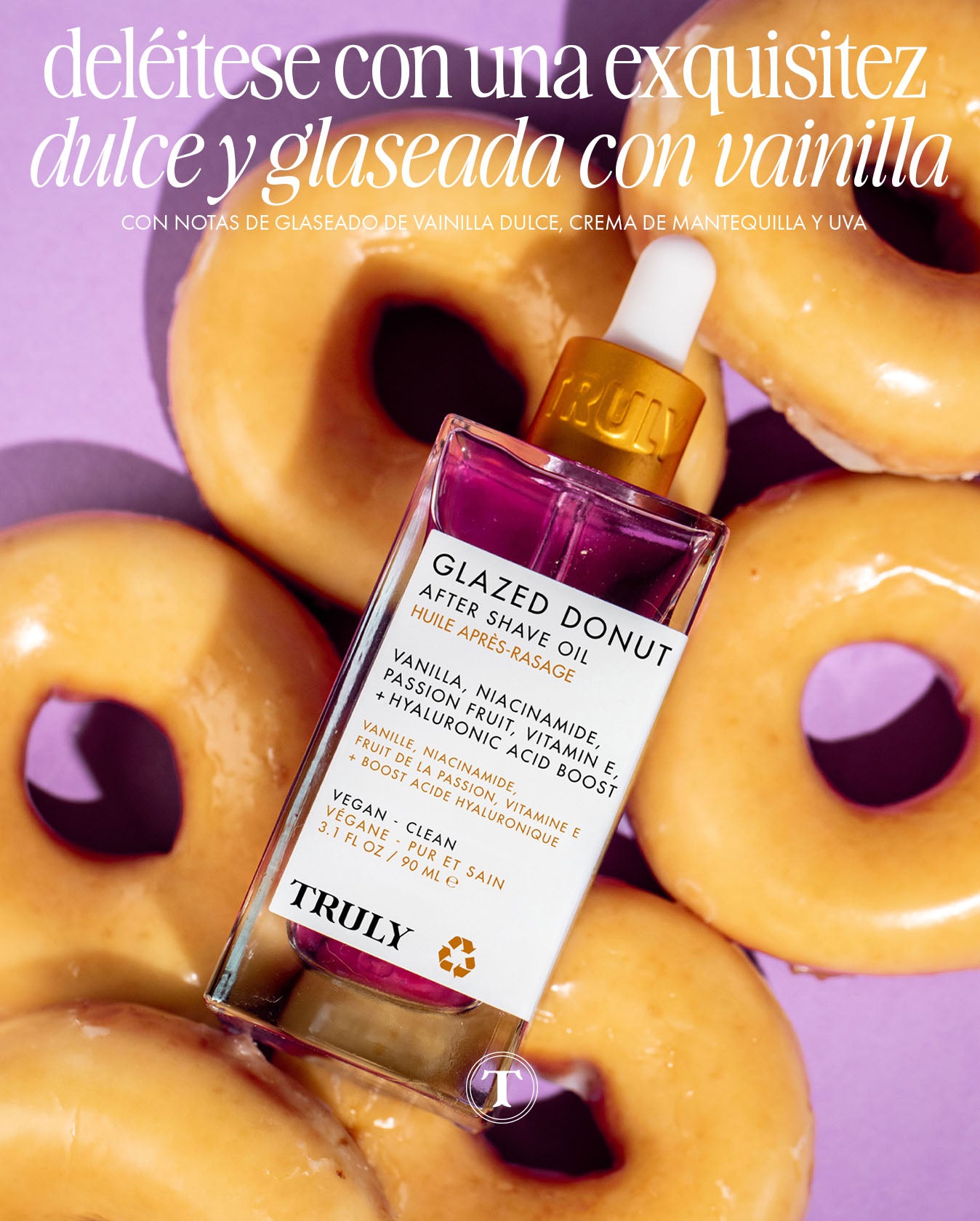 Aceite para después del afeitado Glazed Donut