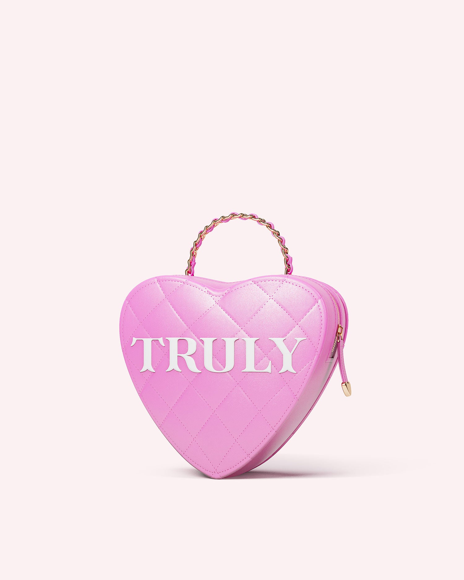 Truly Quilted Heart Handbag, Vegan