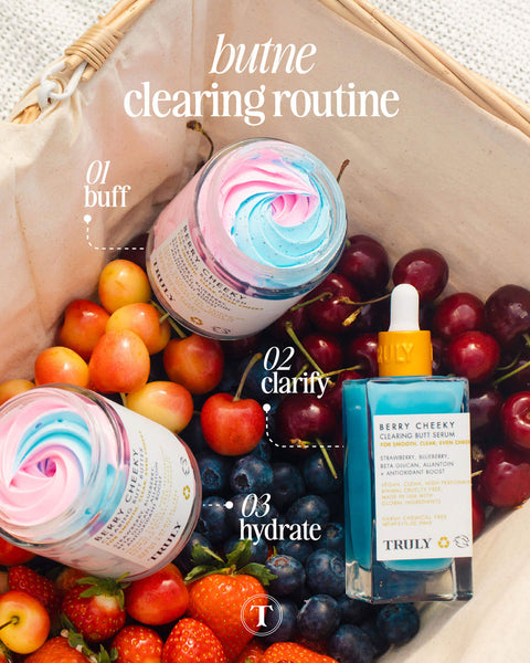 Berry Cheeky Clearing Butt Serum