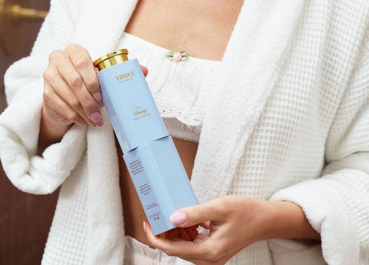 chrissy teigen skincare routine | close up of chrissy teigen