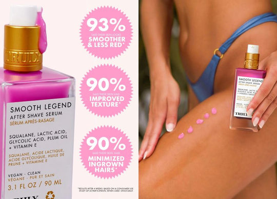 Do you exfoliate before or after shaving | woman applying pink body scrub to armpits