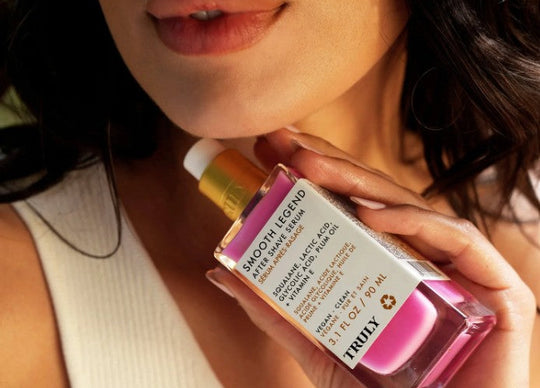 chrissy teigen skincare routine | close up of chrissy teigen