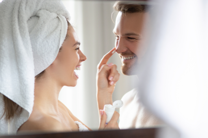 How to Introduce Your BF To an *Actual* Skincare Routine