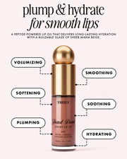 Aceites labiales de péptidos de lujo
