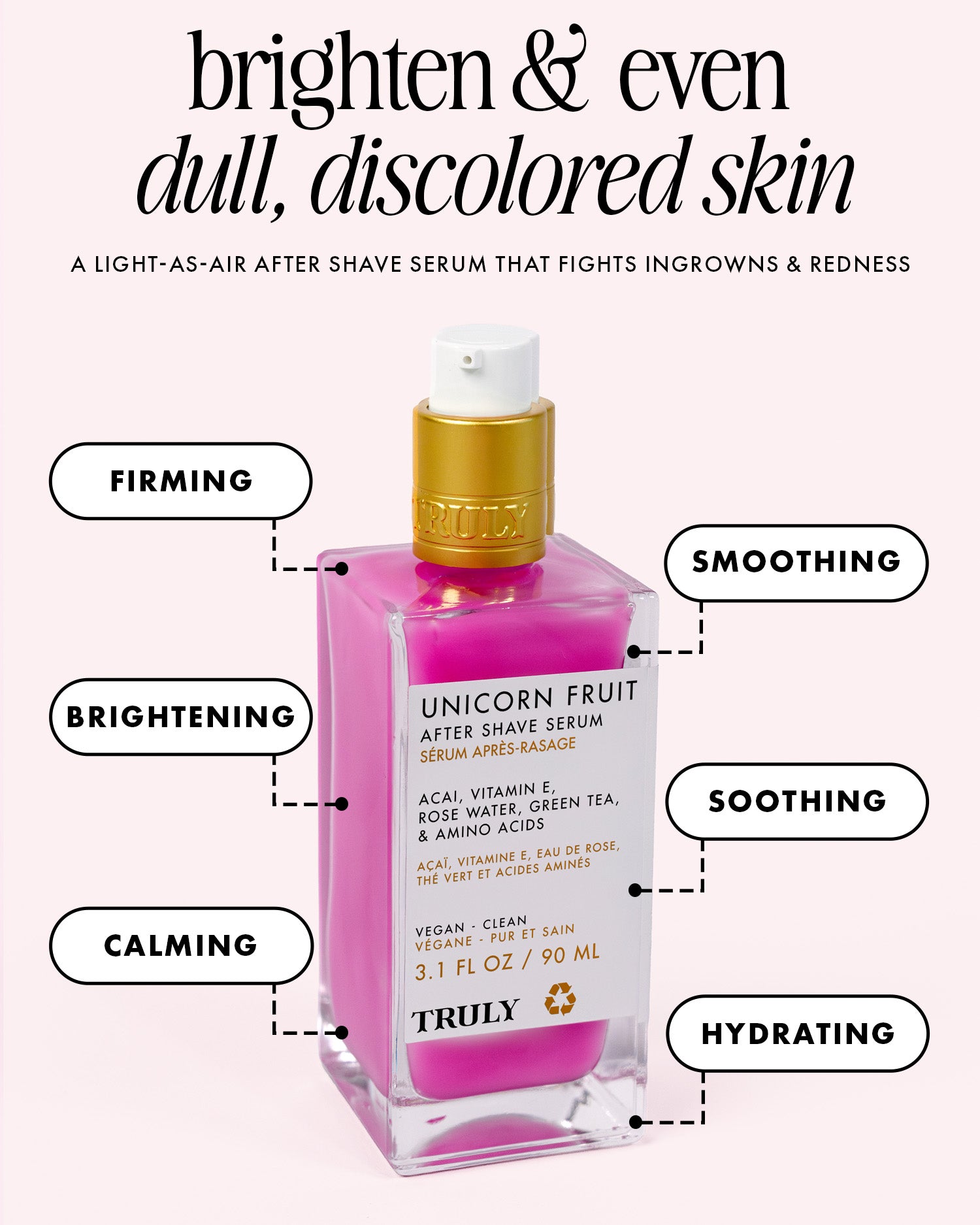 Unicorn Fruit After Shave Serum for Redness Relief | Truly Beauty