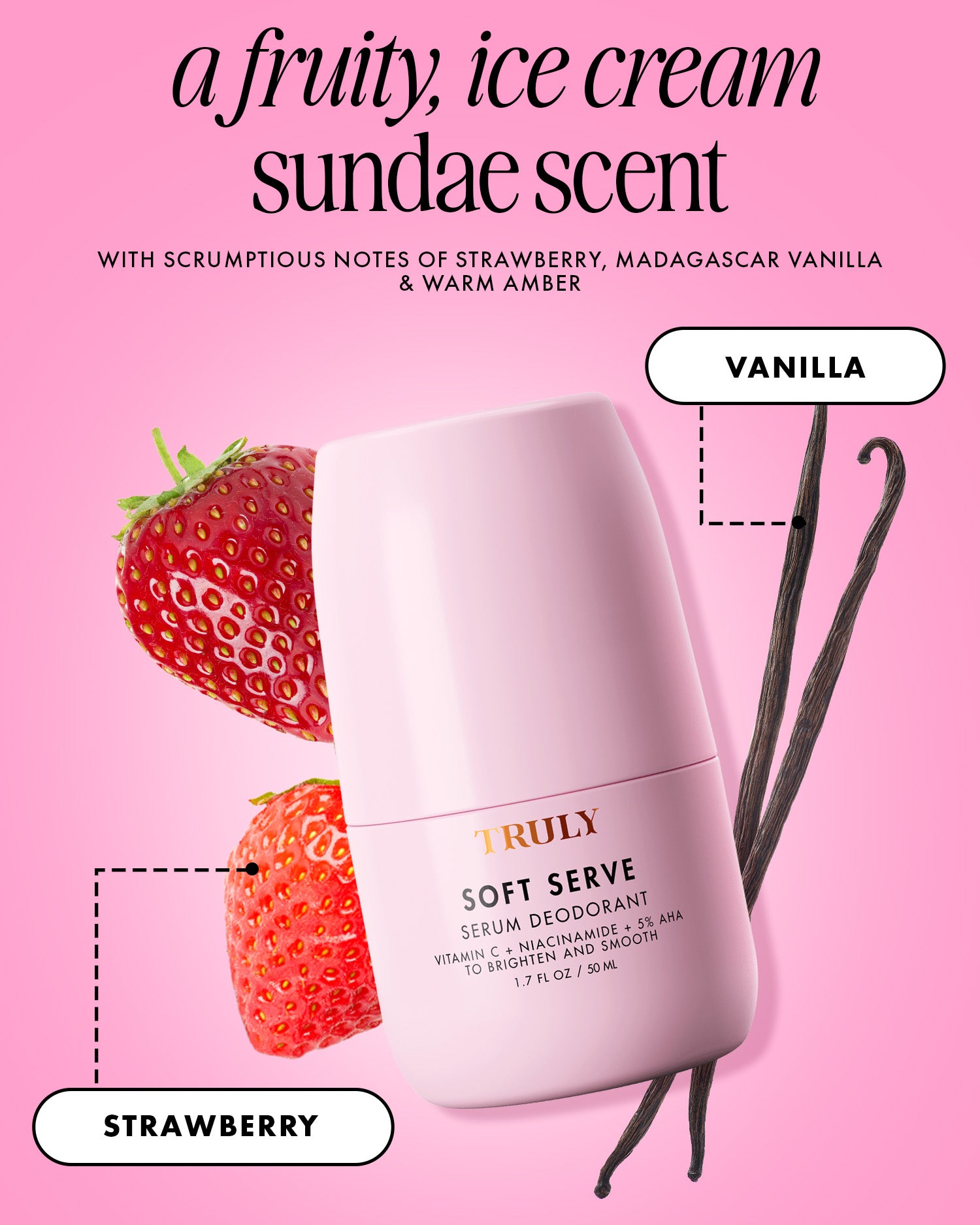 Truly Soft Serve Serum Deodorant, Smoothing, Lightweight, Vegan Truly Soft Serve Serum Deodorant, Smoothing, Lightweight, Vegan