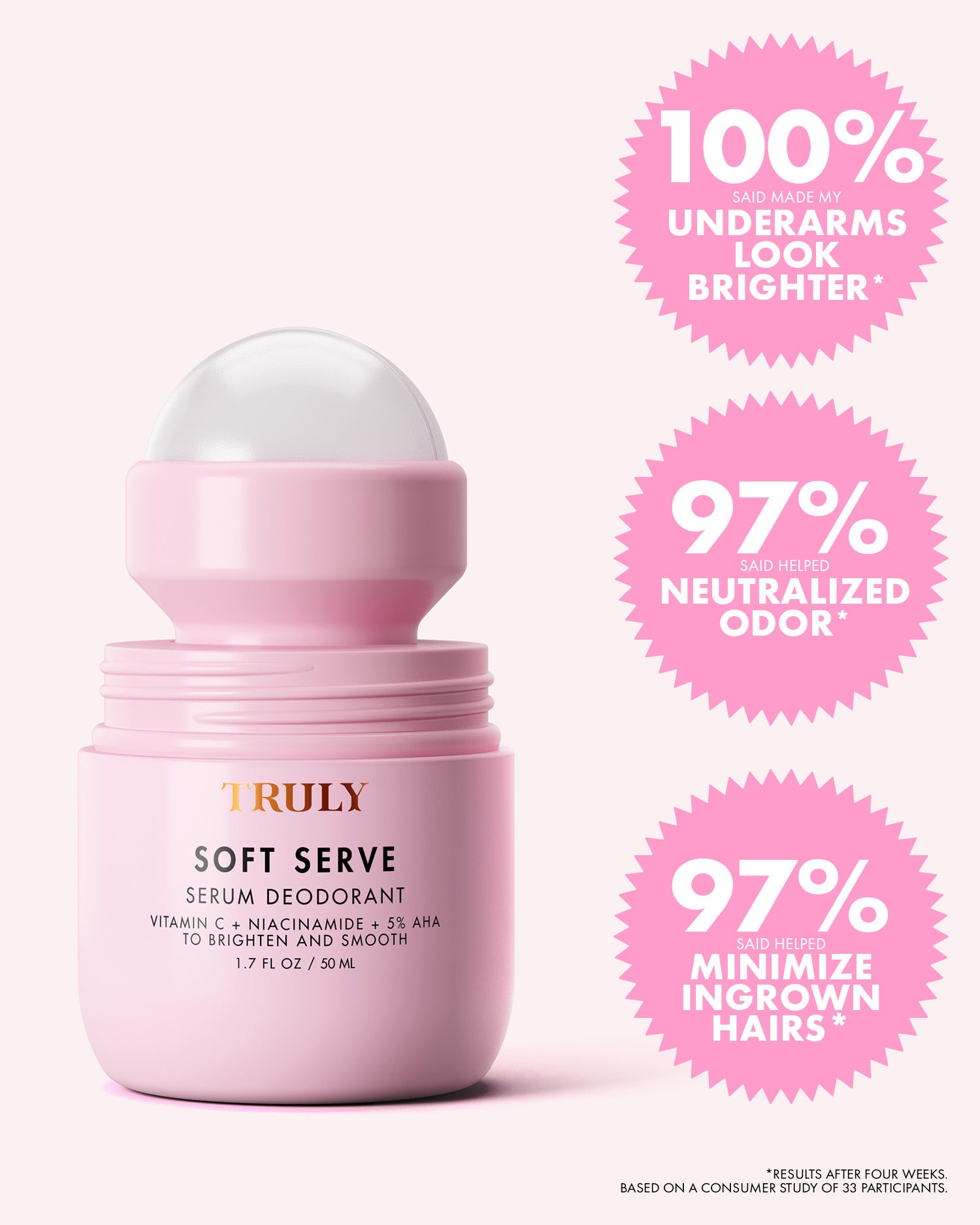 Truly Soft Serve Serum Deodorant, Smoothing, Lightweight, Vegan Truly Soft Serve Serum Deodorant, Smoothing, Lightweight, Vegan