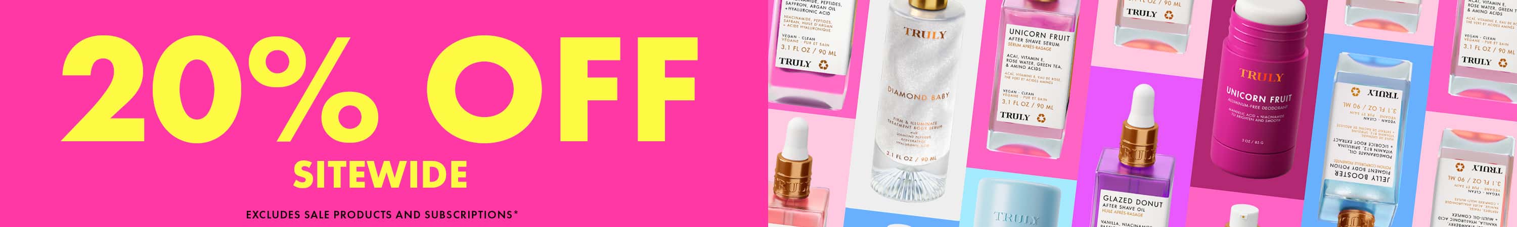 Enjoy 20% off your order on entire website offer avaliable for a limited time!