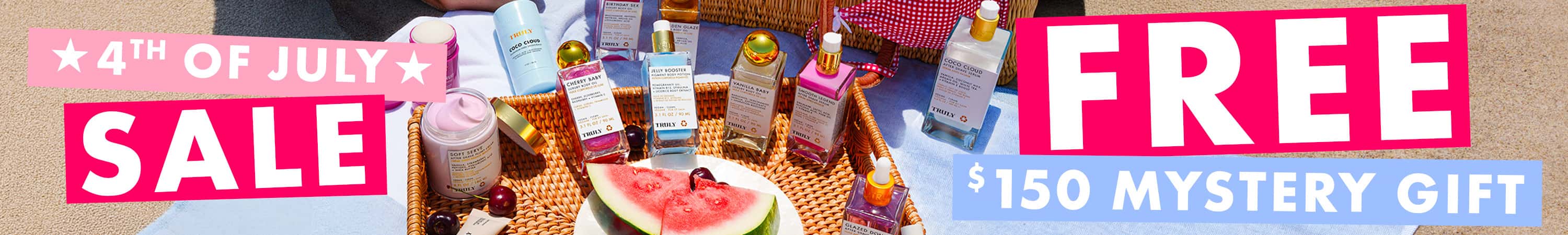 Enjoy a mystery bag worth $150 with every $150 purchase sitewide. Limited-time offer!