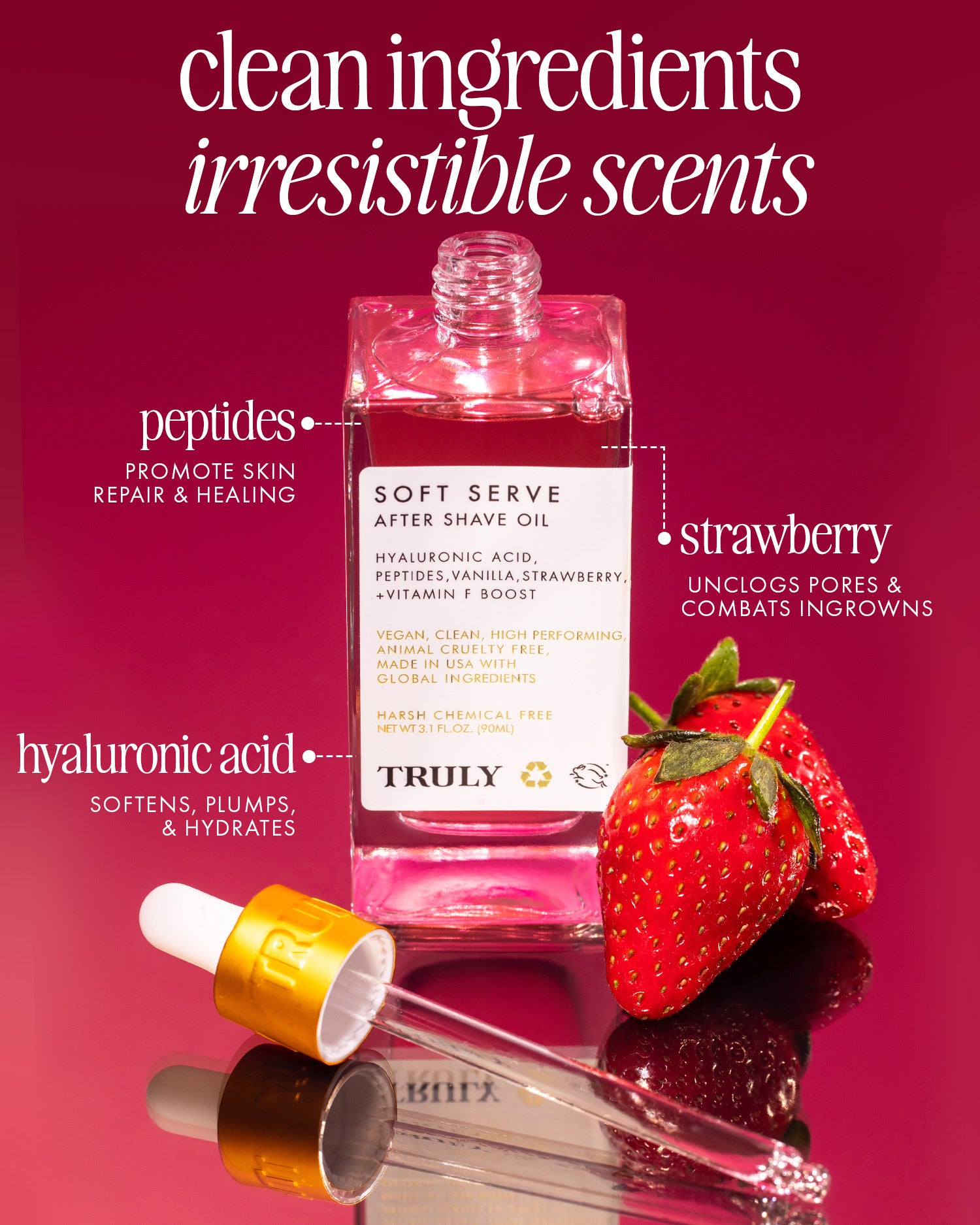 Soft Serve After Shave Oil – Truly Beauty