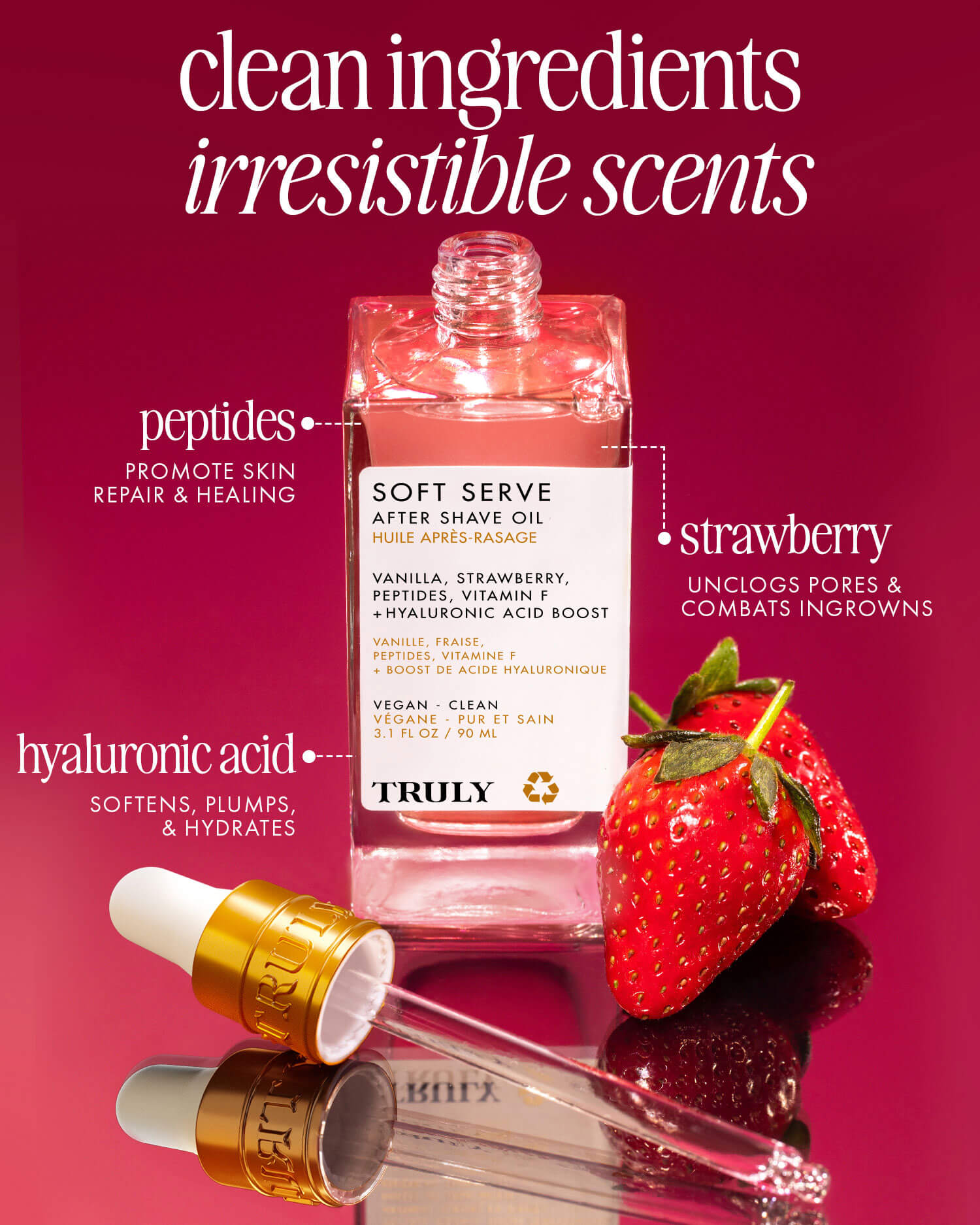 Soft Serve After Shave Oil – Truly Beauty