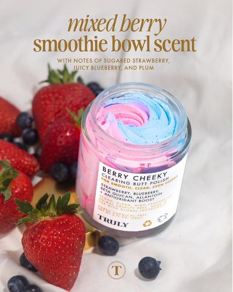 Berry Cheeky Clearing Butt Polish