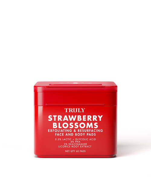 Strawberry Blossom Exfoliating & Resurfacing Face & Body Pads