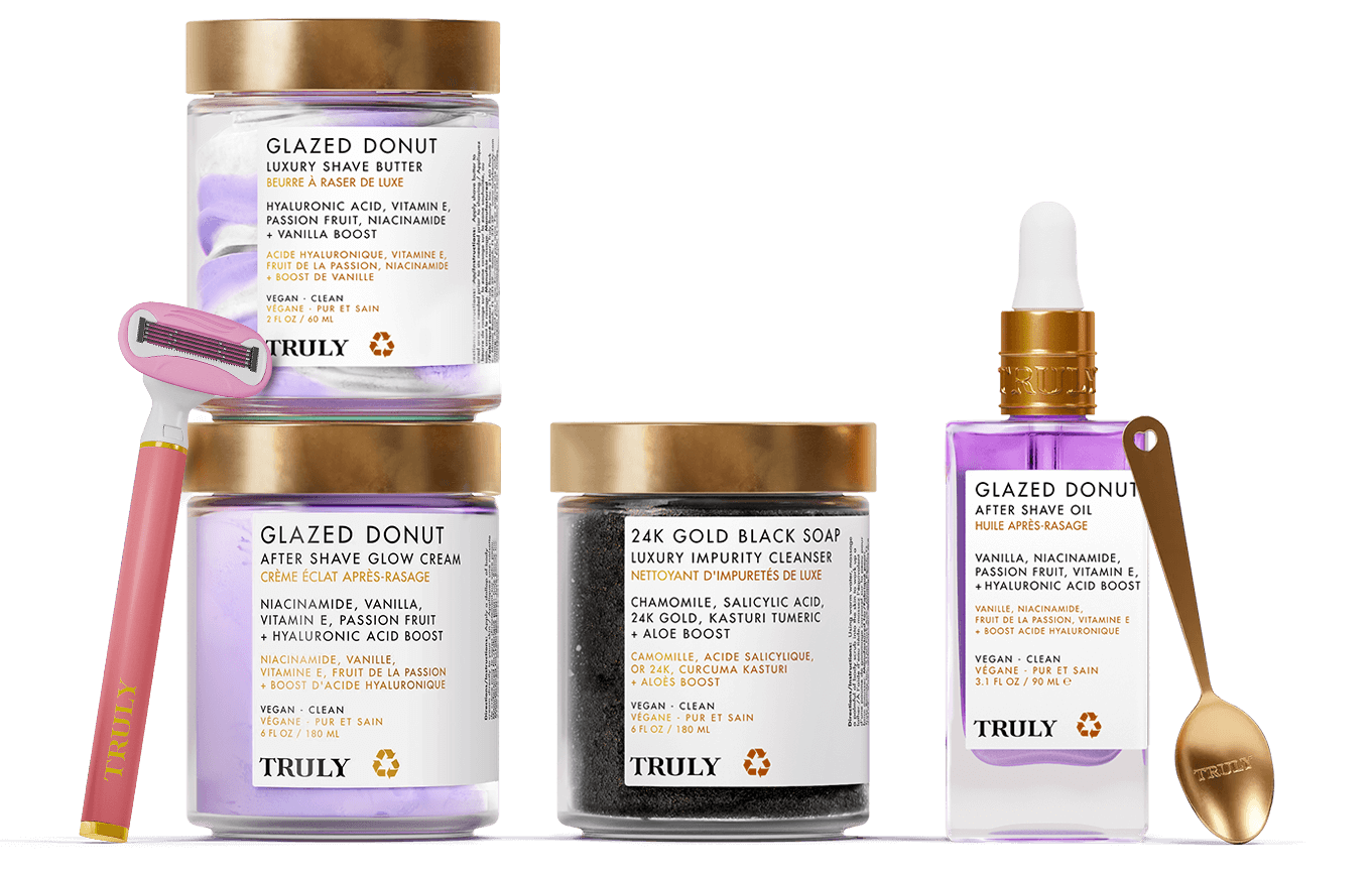 Glazed Donut Shave Set