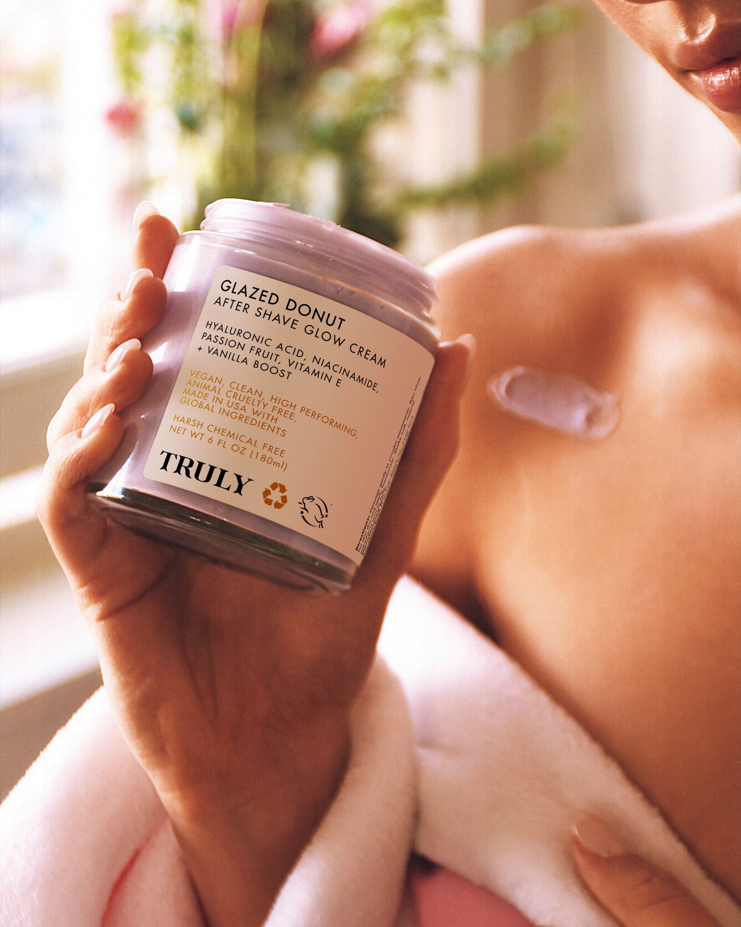 Glazed Donut After Shave Glow Cream