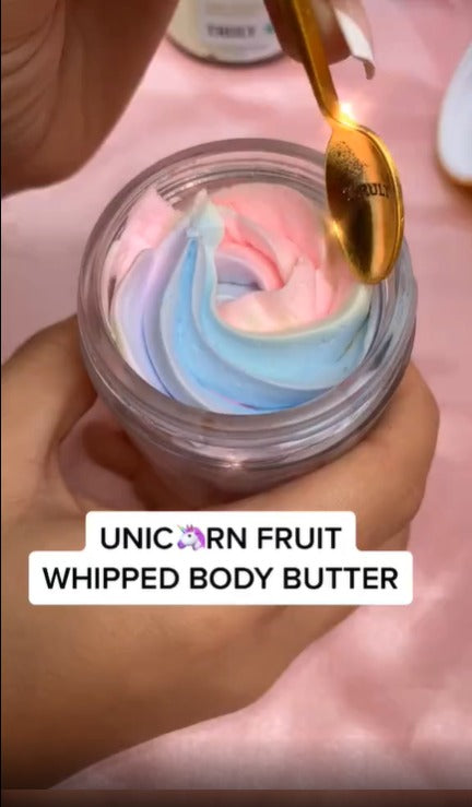 Unicorn Fruit Whipped Body Butter Daily Deep Hydration Dry skin solution Cult favourite Vegan superfood ingredients Glowing Hydrated Skin Truly Beauty
