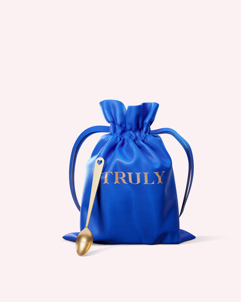 Blue Silk Bag