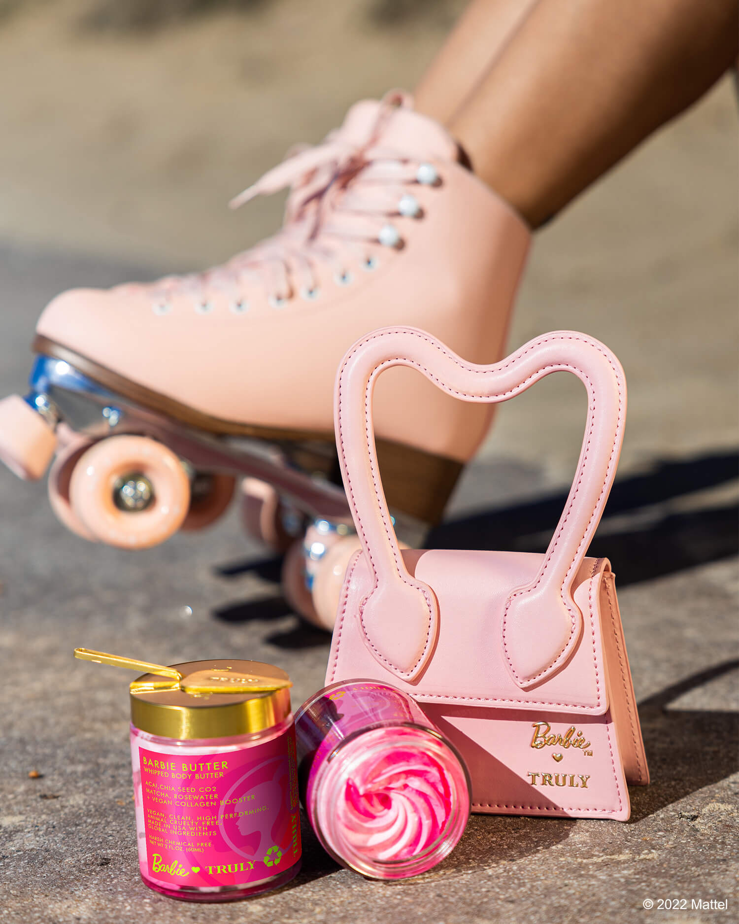Truly Barbie Mini Purse, Pink, Vegan